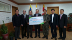 나눔축산운동본부, 육군훈련소 찾아 사랑의 딸기 전달