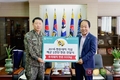 한돈자조금, 해군 5전단에 한돈 600kg 전달