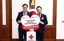 우원식 의장, 결핵협회·적십자사·사회복지공동모금회 성금 전달