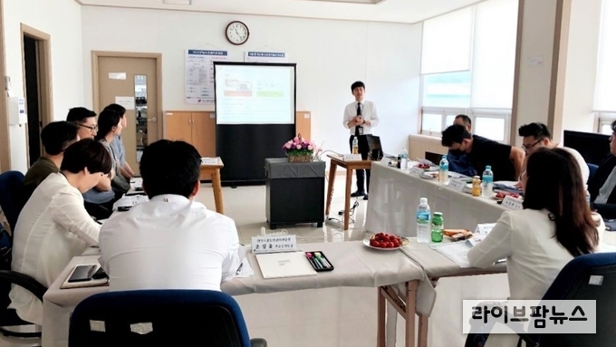 HACCP인증원 부산지원은 정기적인 현장자문 간담회를 통해 다양한 현장의견을 수렴하고 있다.