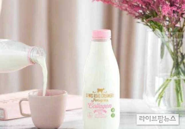 뉴질랜드의 한 유업체는 우유에 콜라겐을 첨가한 신제품을 출시했다.