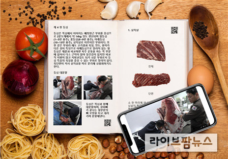 한우자조금은 한우 9개 신규 구이용 부위 도출하고 부위별 특징, 발골방법, 요리방법 한눈에 정리된 앱을 개발했다.