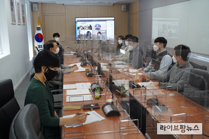 2021년 제 1차 주니어보드 회의 사진