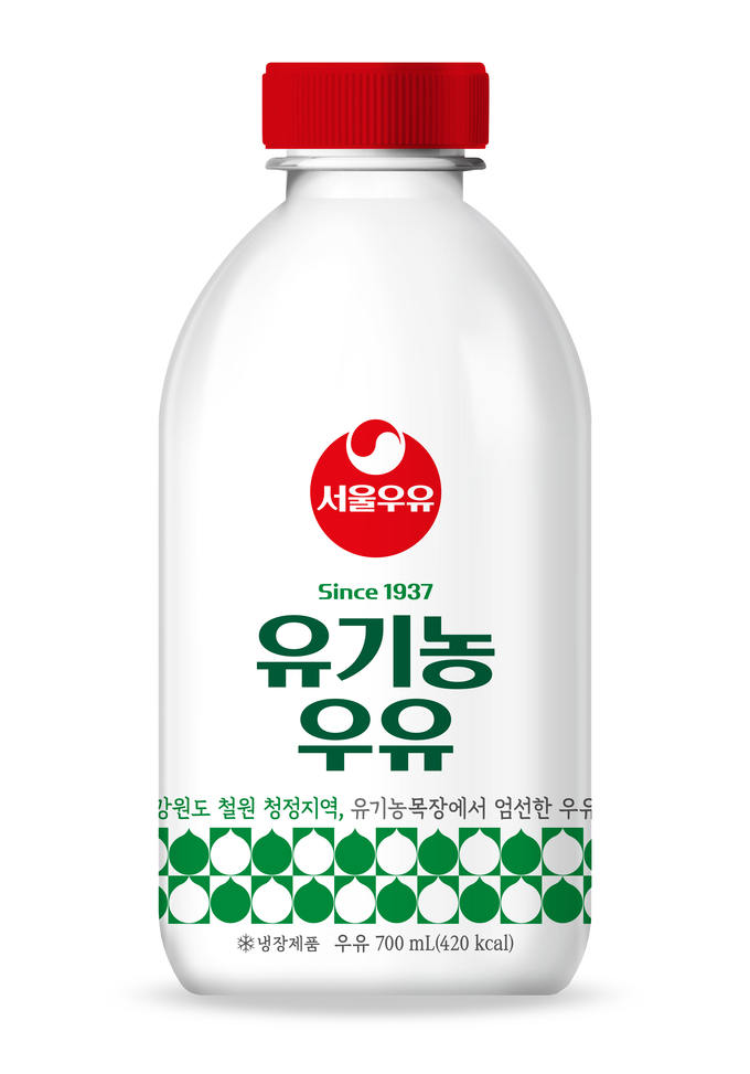 강원도 철원의 청정 자연을 담은 ‘서울우유 유기농우유’.
