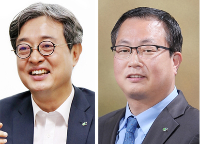 사진 왼쪽부터 오형완 부사장겸기획이사, 기노선 식품수출이사