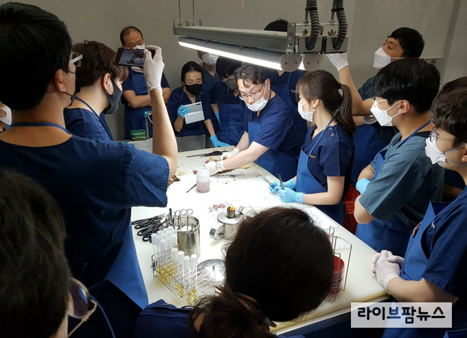가금질병 부검요령 실습교육.