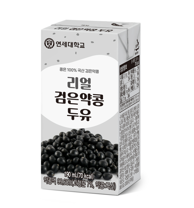 연세대학교 연세유업 신제품 ‘리얼 검은약콩 두유’ 