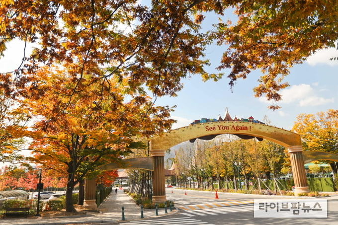 가을축제가 열리는 렛츠런파크 서울.