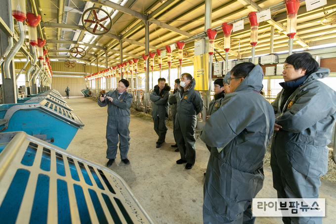 메탄저감제 실험기관 실사.