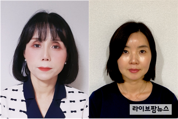 (사진왼쪽부터)송은미 건강증진과장과 이혜정 영상검사팀장이 보건복지부장관 표창장과 인천시장 표창장을 각각 수상했다.