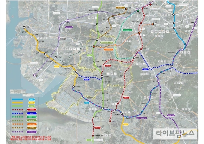 시흥시 노선도.(사진=시흥시)