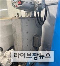 인천남동정수장 필터게이트 자동세척장치.(사진=인천시)