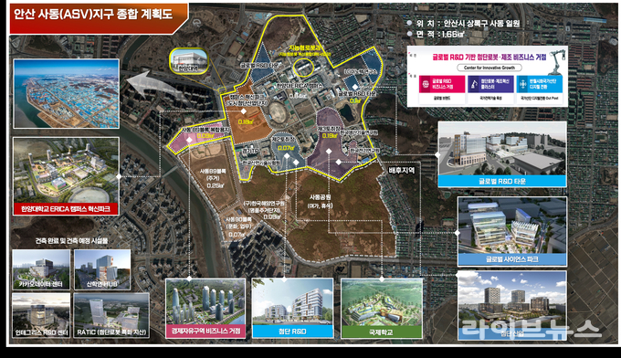 안산 ASV지구 종합계획도.(사진=안산시)