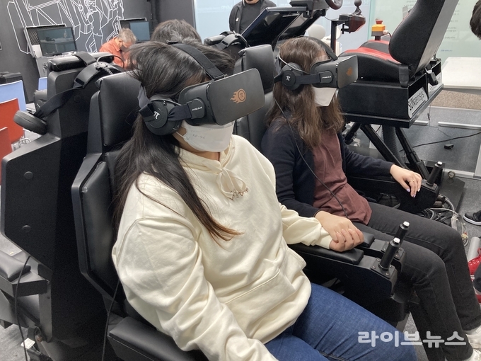 시뮬레이터룸.(사진=인천테크노파크)