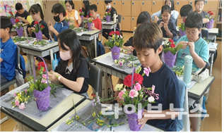 인천농업기술센터 원예활동교육.(사진=인천농업기술센터)