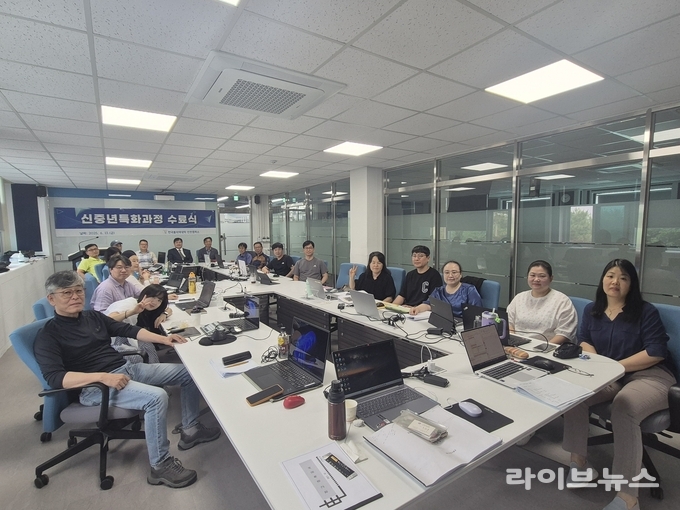 신중년특화과정 수료식.(사진=한국폴리텍대학 인천캠퍼스)
