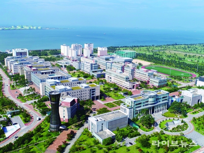 인천대학교 송도캠퍼스 전경.(사진=인천대학교)