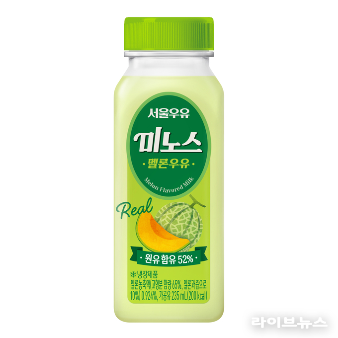 서울우유협동조합 '미노스 멜론우유(235mL)'.