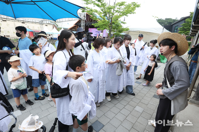완주 삼례 '근대어때' 행사 모습.(사진=완주군)