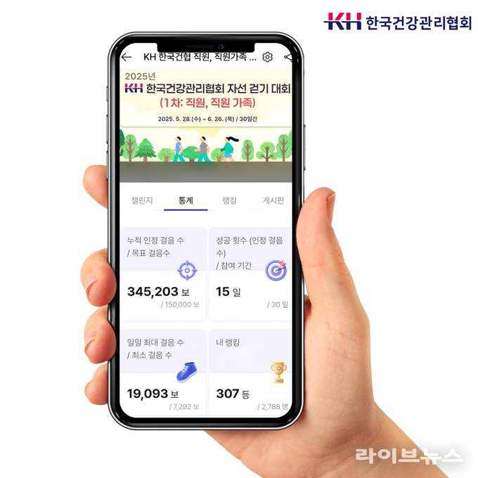 자선 걷기대회 관련 이미지.(사진=KH한국건강관리협회)