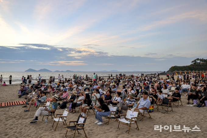변산해수욕장 전경.(사진=부안군)