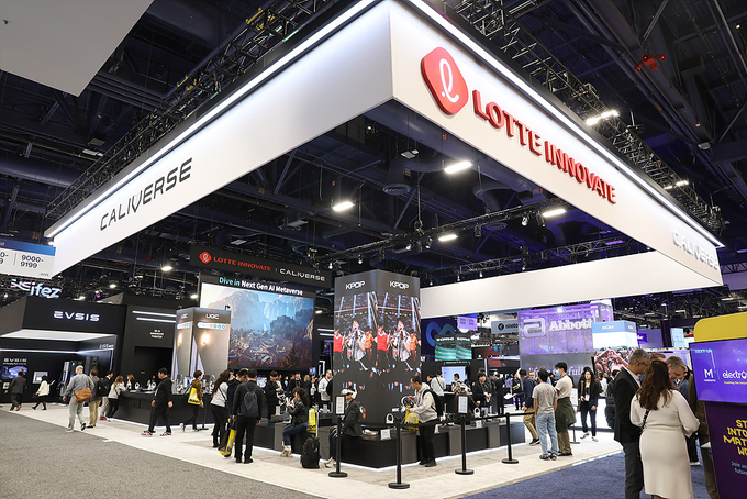 롯데이노베이트 CES 2025 부스