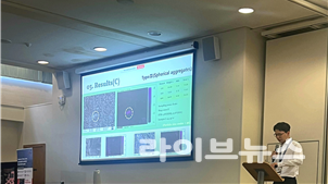 국제학회 발표 모습.(사진=인천시)