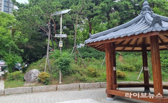 태양광 해충퇴치기.(인천계양구)