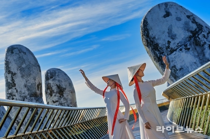다낭 바나힐 골든브리지(출처-베트남썬그룹)