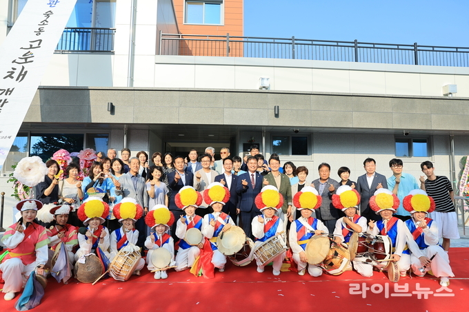 고창농악전수관 숙소동 고운채 개관식.(사진=고창군)