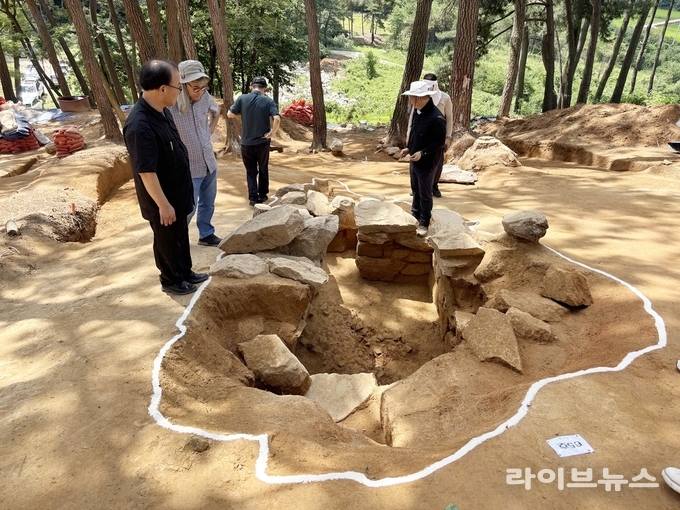 정읍 은선리와 도계리 고분군에서 금제 장신구와 백제계 토기·철기가 대거 출토됐다.(사진=정읍시)