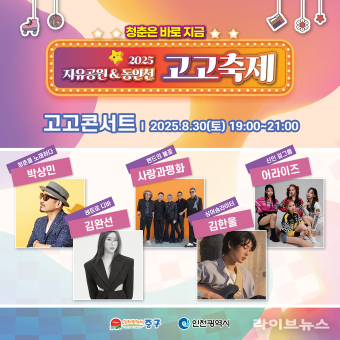 2025 자유공원&동인천 고고축제 포스터.(사진=인천중구)