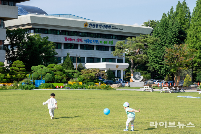 인천시의회 전경.(사진=인천시의회)