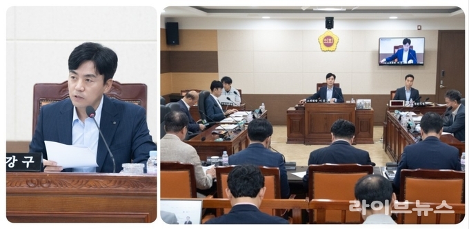인천시의회 산업경제위원회 제5차 소위원회.(사진=인천시의회)