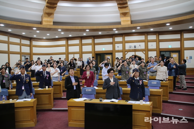 국방환경 변화와 국방여성 미래 비전 포럼.(사진=강선영의원실)