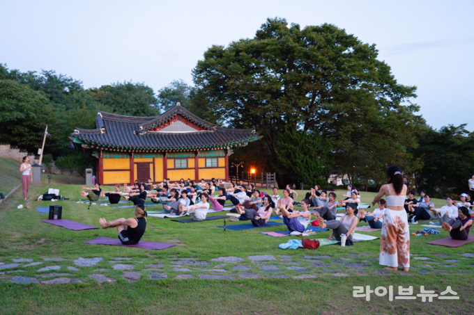 강화도 고려궁지에서 열린 야외 이벤트 모습.(사진=인천시)