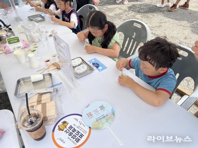 2025 화성송산포도축제 현장 모습.(사진=수원대학교 WoW!메이커스)