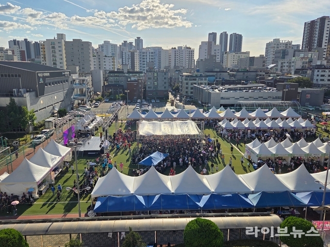 인천시 미추홀구 미디어문화축제 모습.(사진=인천미추홀구)
