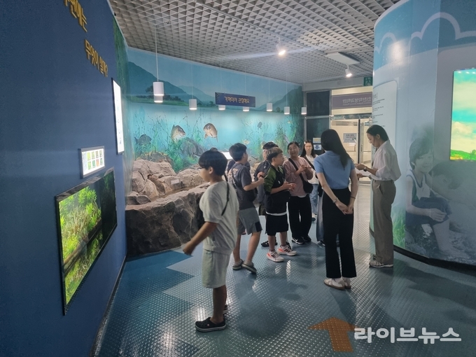 항공우주를 주제로 한 찾아가는 과학캠프.(사진=인천대학교)