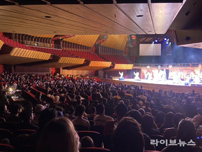 인천시립무용단 뉴질랜드 공연 모습.(사진=인천시)