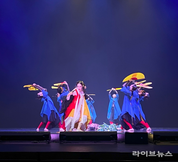 인천시립무용단 뉴질랜드 공연 모습.(사진=인천시)