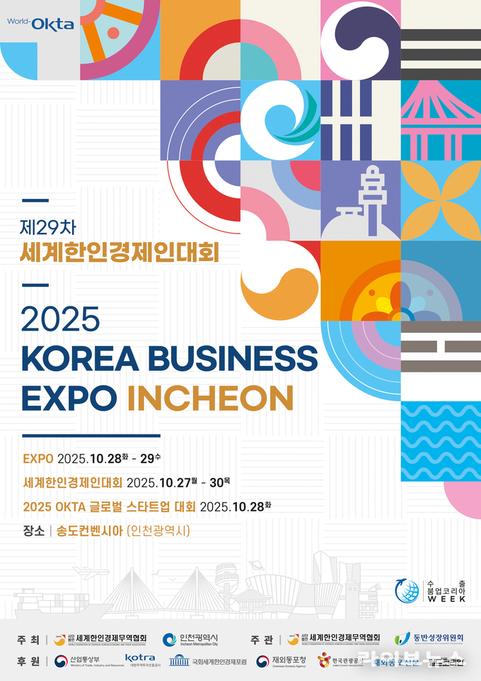 2025 KOREA BUSINESS EXPO INCHEON 포스터.(사진=인천대학교)