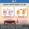 [그래픽뉴스]10월 돼지도매가격 전년보다 상승 4,000~4,200원
