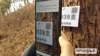 나무도 QR 코드로 관리한다